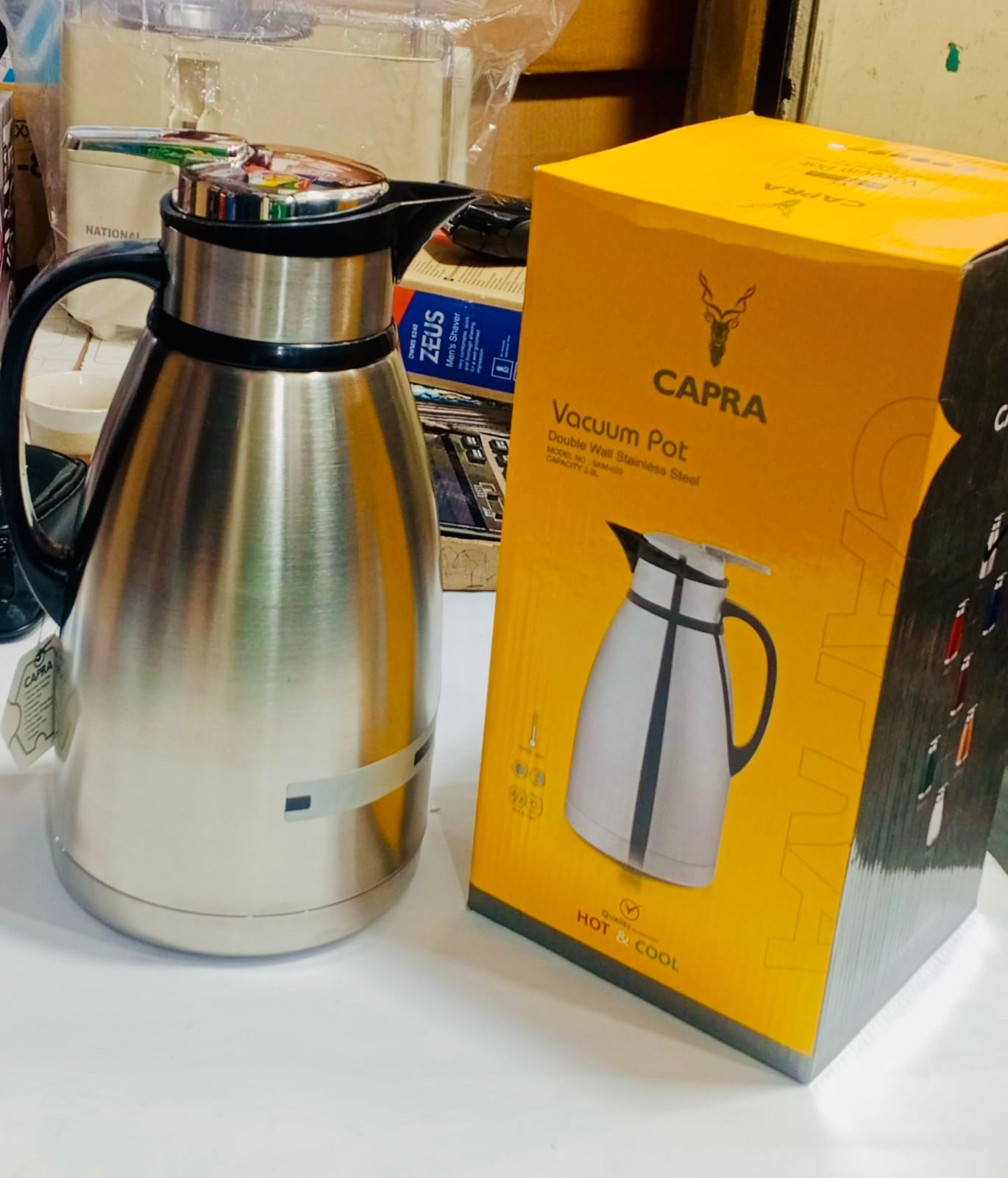 Capra Thermos - Vacuum Pot 2 Litre