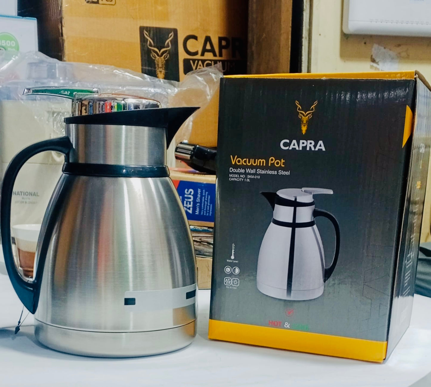 Capra Thermos - Vacuum Pot 1 Litre